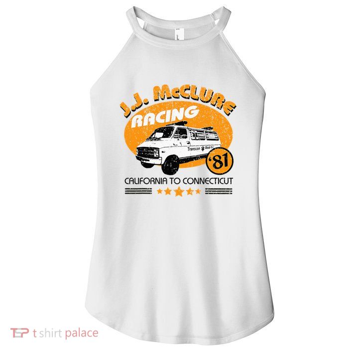 Vintage Jj Mcclure Racing V2 Women's Perfect Tri Rocker Tank