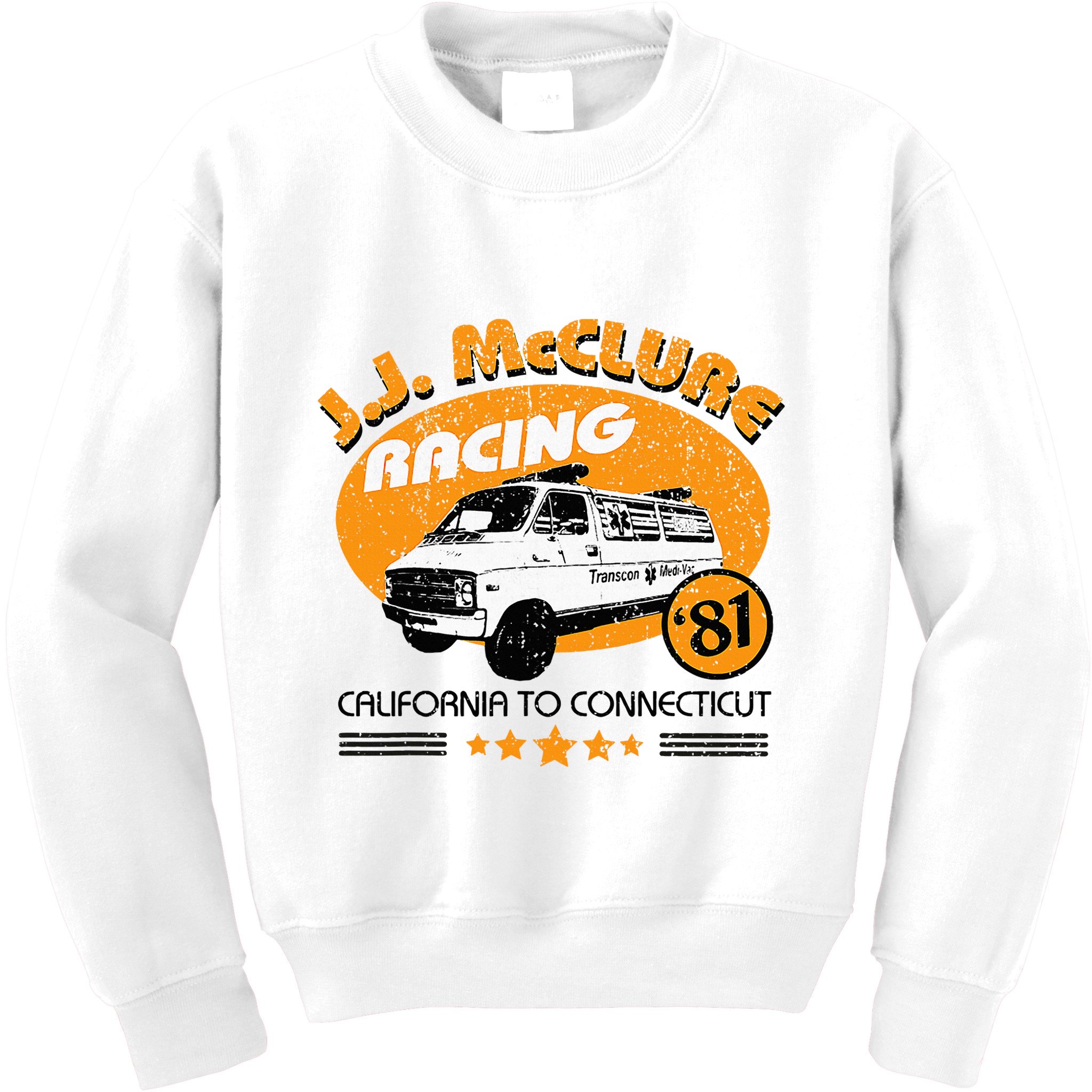 Vintage Jj Mcclure Racing V2 Kids Sweatshirt