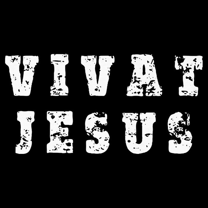 Vivat Jesus May Jesus Live Distressed Design Cooling Performance Crew T-Shirt
