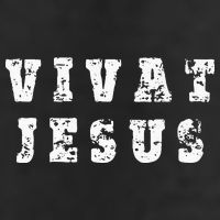 Vivat Jesus May Jesus Live Distressed Design 11oz C Handle Ceramic Mug
