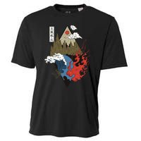 vintage Japanese Nature Elements Art Spiritual nature  Cooling Performance Crew T-Shirt