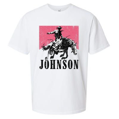 Vintage Johnson Name Personalized Sueded Cloud Jersey T-Shirt