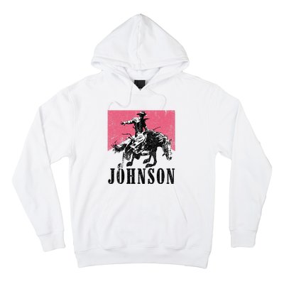 Vintage Johnson Name Personalized Hoodie