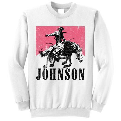 Vintage Johnson Name Personalized Sweatshirt