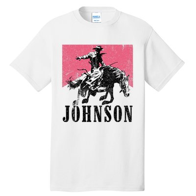 Vintage Johnson Name Personalized Tall T-Shirt