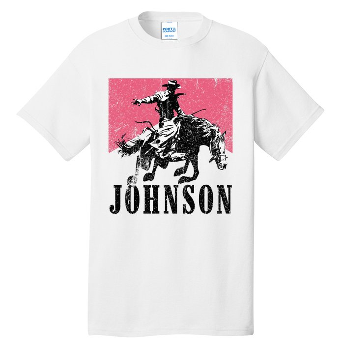 Vintage Johnson Name Personalized Tall T-Shirt