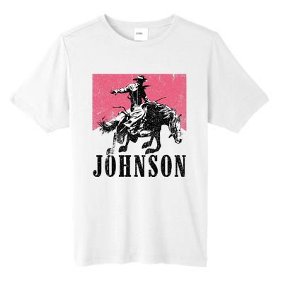 Vintage Johnson Name Personalized Tall Fusion ChromaSoft Performance T-Shirt