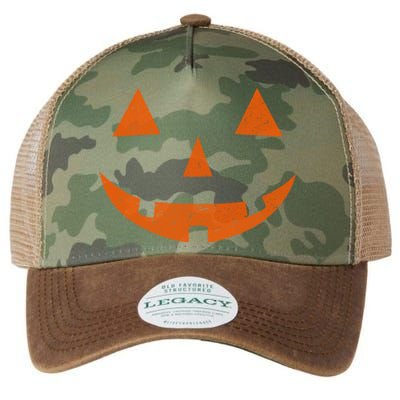 Vintage Jack O Lantern Jackolantern Pumpkin Face Gift Legacy Tie Dye Trucker Hat