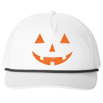 Vintage Jack O Lantern Jackolantern Pumpkin Face Gift Snapback Five-Panel Rope Hat