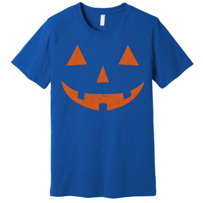 Vintage Jack O Lantern Jackolantern Pumpkin Face Gift Premium T-Shirt