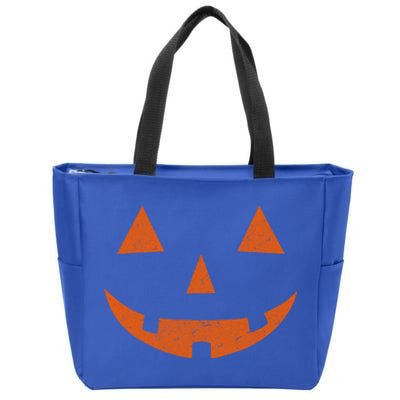 Vintage Jack O Lantern Jackolantern Pumpkin Face Gift Zip Tote Bag