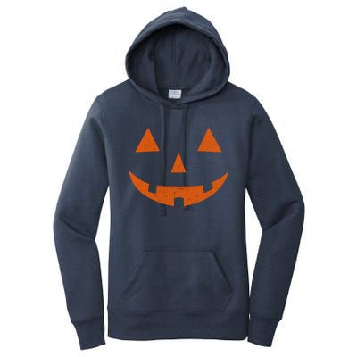 Vintage Jack O Lantern Jackolantern Pumpkin Face Gift Women's Pullover Hoodie