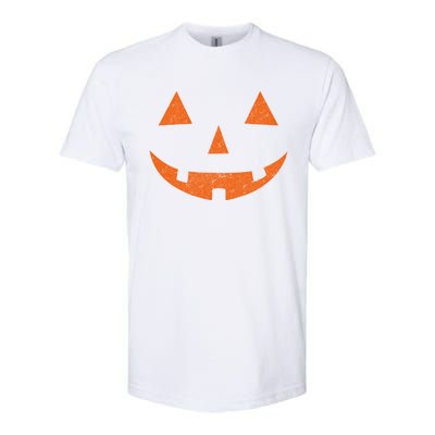 Vintage Jack O Lantern Jackolantern Pumpkin Face Gift Softstyle® CVC T-Shirt