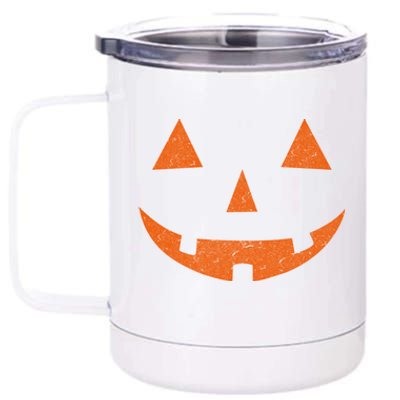 Vintage Jack O Lantern Jackolantern Pumpkin Face Gift 12 oz Stainless Steel Tumbler Cup