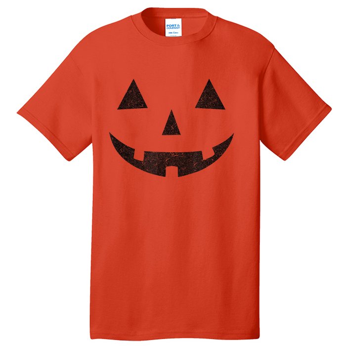 Vintage Jack O Lantern Jackolantern Pumpkin Face Tall T-Shirt