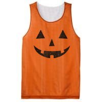 Vintage Jack O Lantern Jackolantern Pumpkin Face Mesh Reversible Basketball Jersey Tank