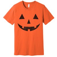 Vintage Jack O Lantern Jackolantern Pumpkin Face Premium T-Shirt