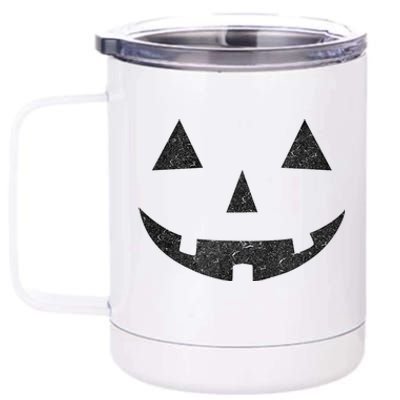 Vintage Jack O Lantern Jackolantern Pumpkin Face 12 oz Stainless Steel Tumbler Cup