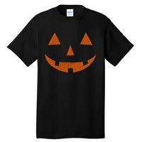 Vintage Jack O Lantern Jackolantern Pumpkin Face Tall T-Shirt