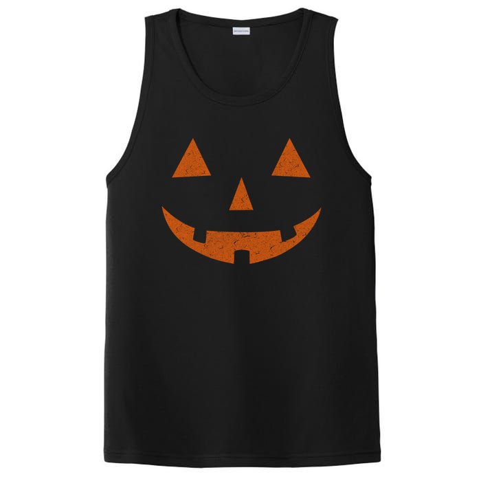 Vintage Jack O Lantern Jackolantern Pumpkin Face PosiCharge Competitor Tank