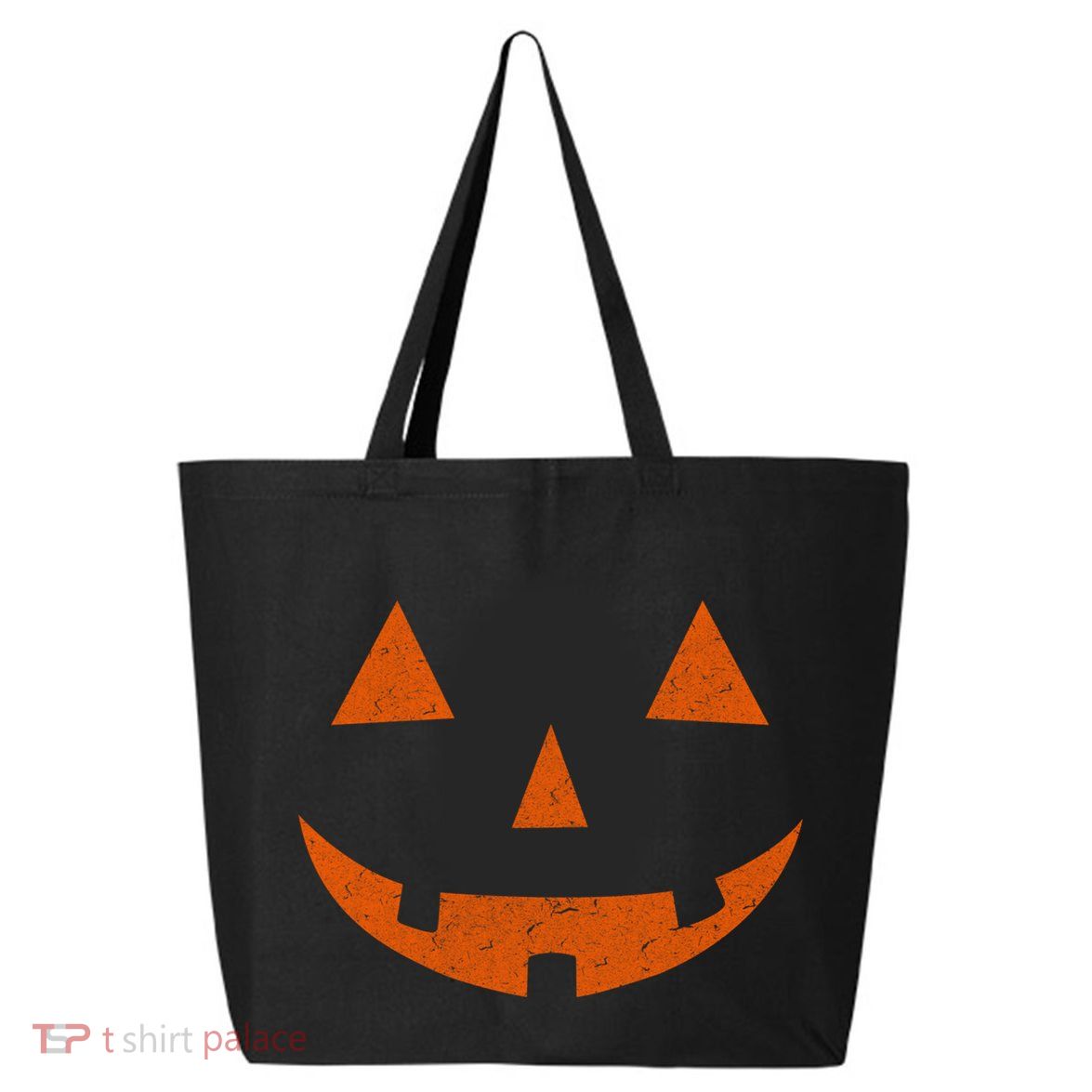 Vintage Jack O Lantern Jackolantern Pumpkin Face Gift 25L Jumbo Tote