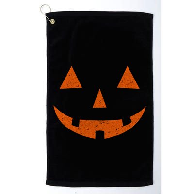 Vintage Jack O Lantern Jackolantern Pumpkin Face Gift Golf Towel