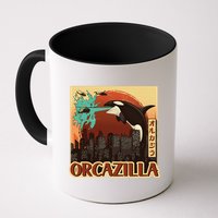 Vintage Japanese Orcazilla Poster Mug
