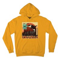 Vintage Japanese Orcazilla Poster Hoodie