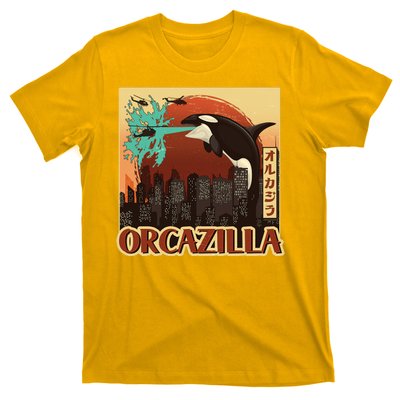 Vintage Japanese Orcazilla Poster T-Shirt