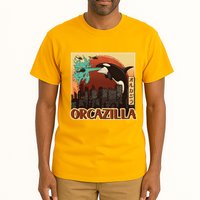 Vintage Japanese Orcazilla Poster Tall T-Shirt