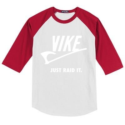 Vike Just Raid It! Kids Colorblock Raglan Jersey