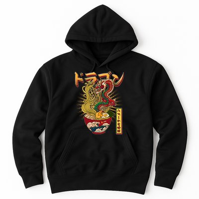 Vintage Japanese Ramen Noodles Dragon Hoodie