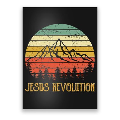 Vintage Jesus Revolution Christian Poster