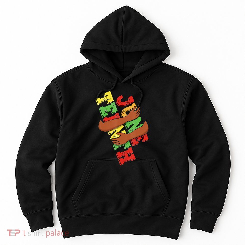 Vintage Juneteenth Raising Fist Retro Black History Month Hoodie