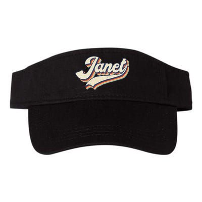 Vintage Janet Retro First Name Personalized 1970s Love Janet Visor