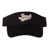Vintage Janet Retro First Name Personalized 1970s Love Janet Visor