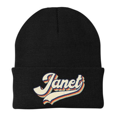 Vintage Janet Retro First Name Personalized 1970s Love Janet Beanie