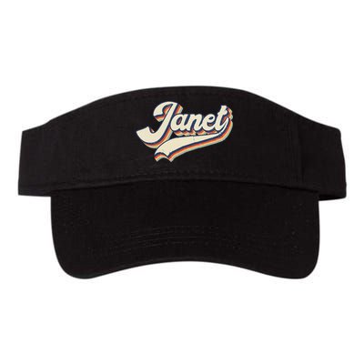 Vintage Janet Retro First Name Personalized 1970s Love Janet Visor