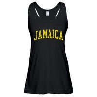 Vintage Jamaica Retro Jamaican Travel Vacation Souvenir Ladies Essential Flowy Tank