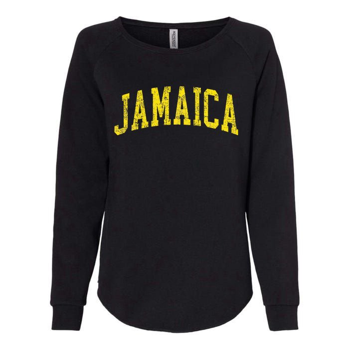 Vintage Jamaica Retro Jamaican Travel Vacation Souvenir Womens California Wash Sweatshirt