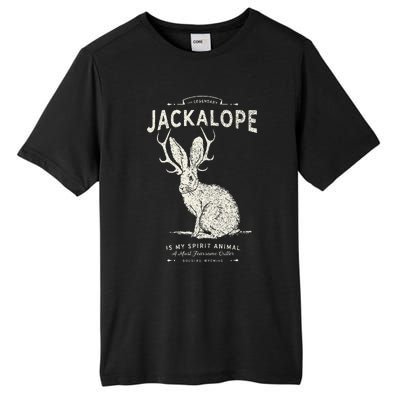 Vintage Jackalope Spirit Animal Mythical Critter Tall Fusion ChromaSoft Performance T-Shirt