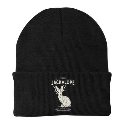 Vintage Jackalope Spirit Animal Mythical Critter Beanie