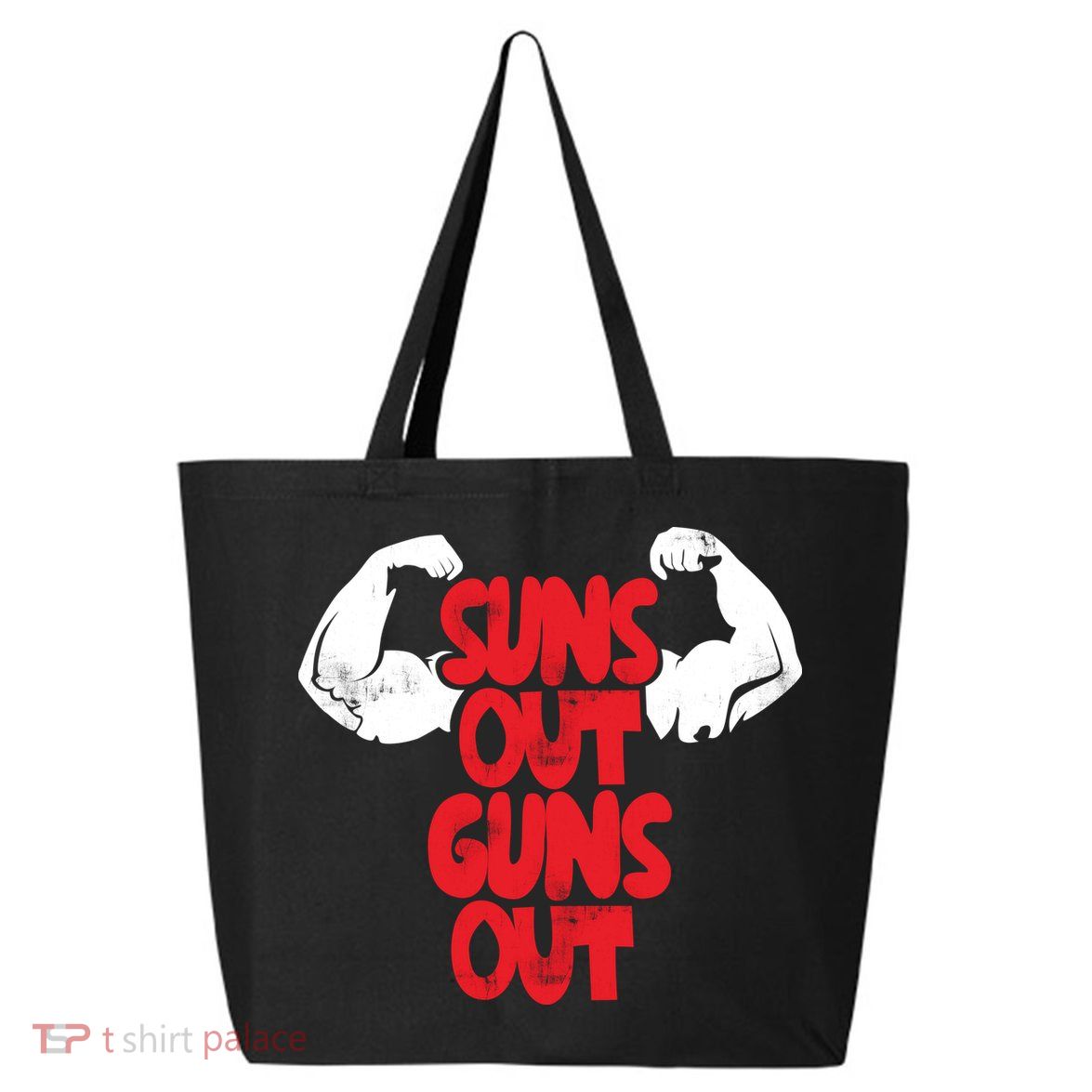 Vintage Jump Street Suns Out Guns Out Pattern 25L Jumbo Tote