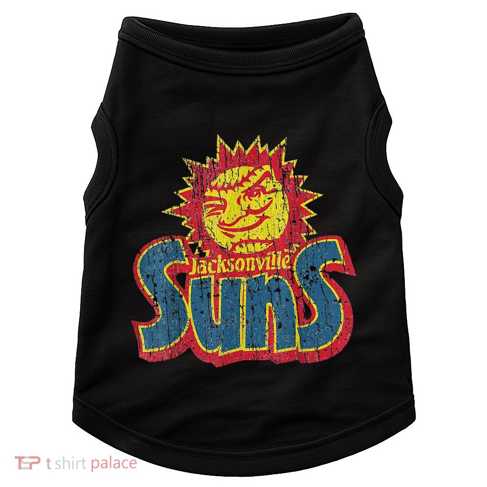 Vintage Jacksonville Suns 60s New Jersey Distressed Style T Doggie Tank