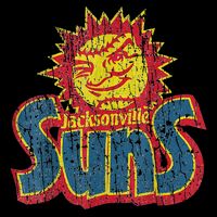 Vintage Jacksonville Suns 60s New Jersey Distressed Style T Cooling Performance Crew T-Shirt