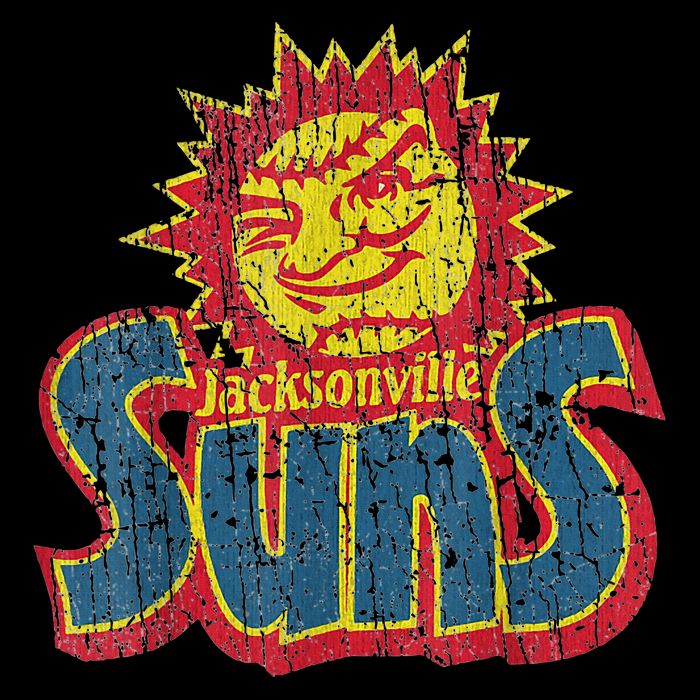 Vintage Jacksonville Suns 60s New Jersey Distressed Style T Cooling Performance Crew T-Shirt