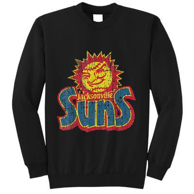 Vintage Jacksonville Suns 60s New Jersey Distressed Style T Sweatshirt