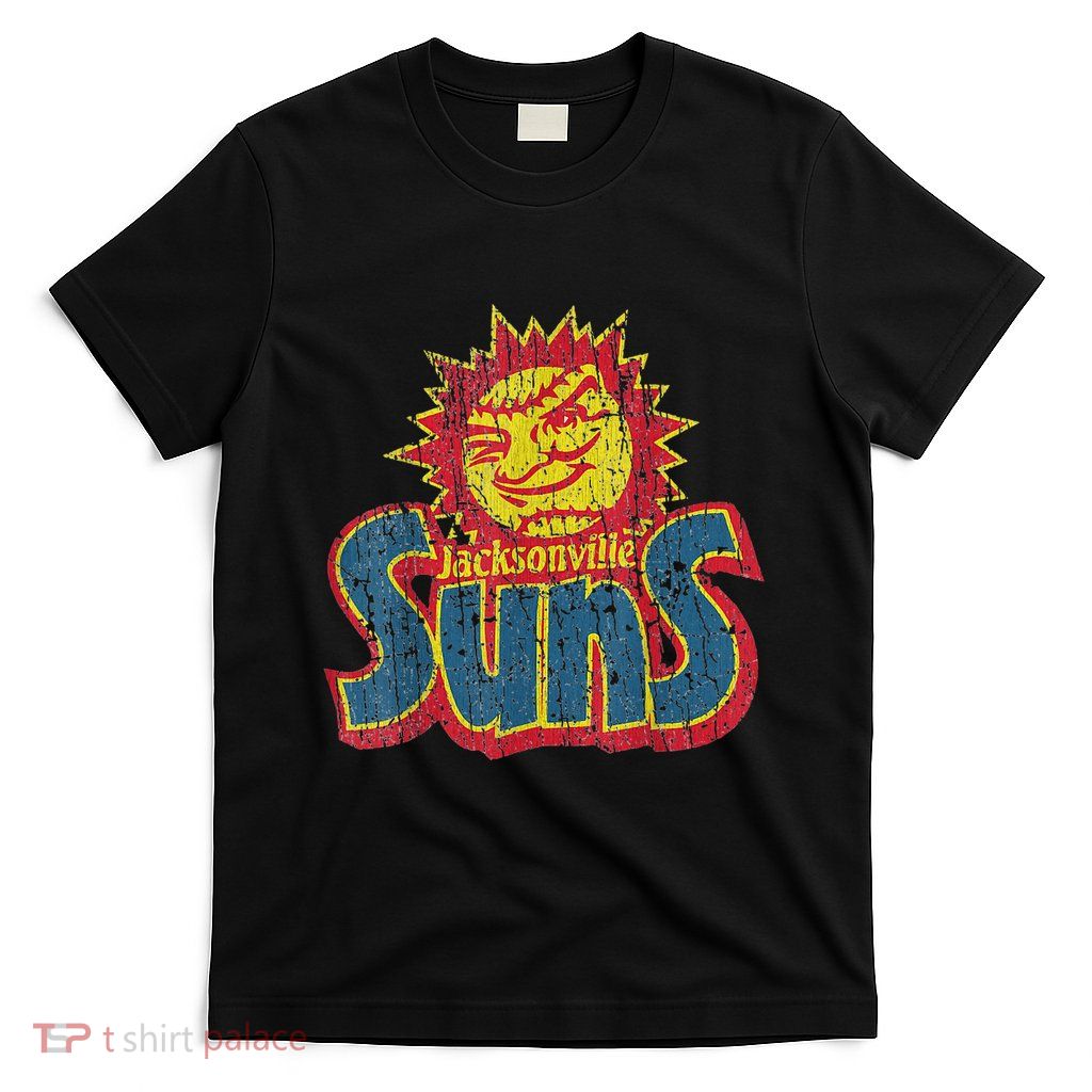 Vintage Jacksonville Suns 60s New Jersey Distressed Style T T-Shirt