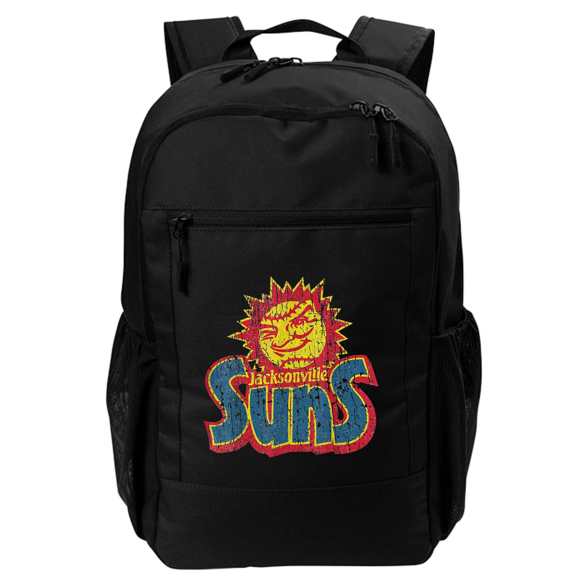 Vintage Jacksonville Suns 60s New Jersey Distressed Style T Backpack