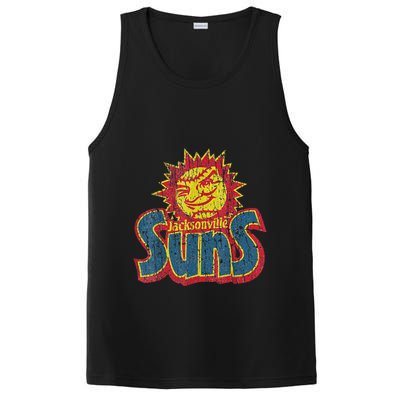 Vintage Jacksonville Suns 60s New Jersey Distressed Style T PosiCharge Competitor Tank